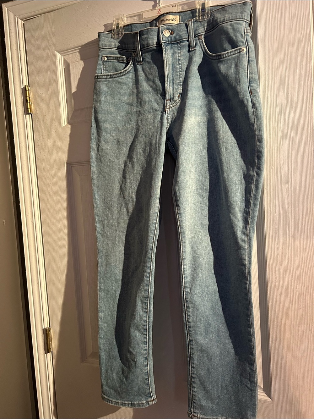 Madewell Light Blue Straight Leg Jeans
